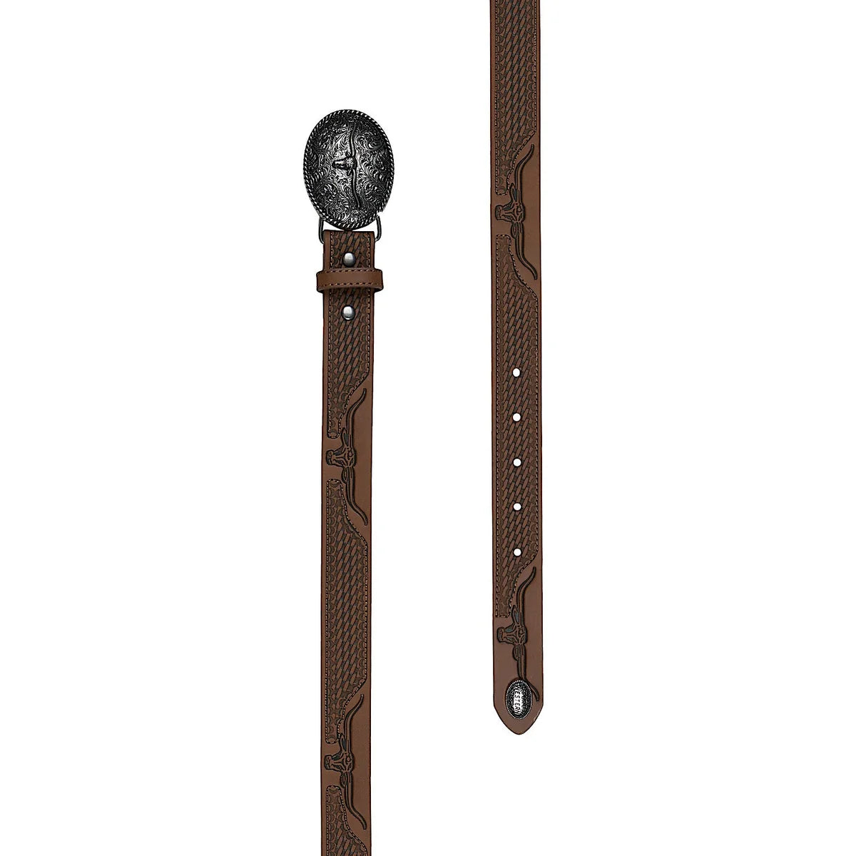 Pure Western Kids Colson Belt - Tan