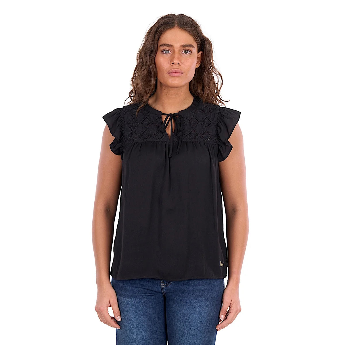 Wrangler Womens Stella Blouse - Black