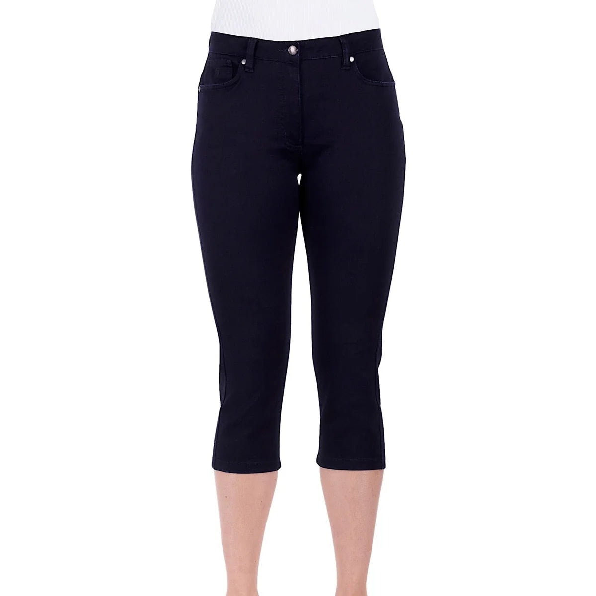Thomas Cook Womens Suzie Slim Capri Jean - Avoca Wash