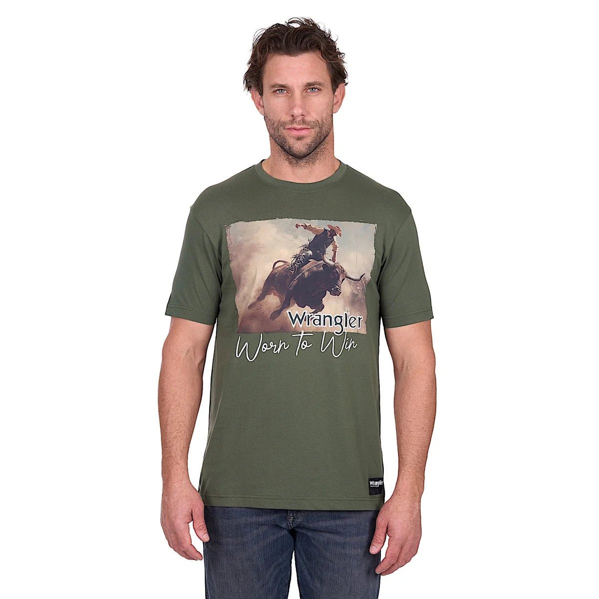 Wrangler Men's Carlos T-Shirt - Cypress
