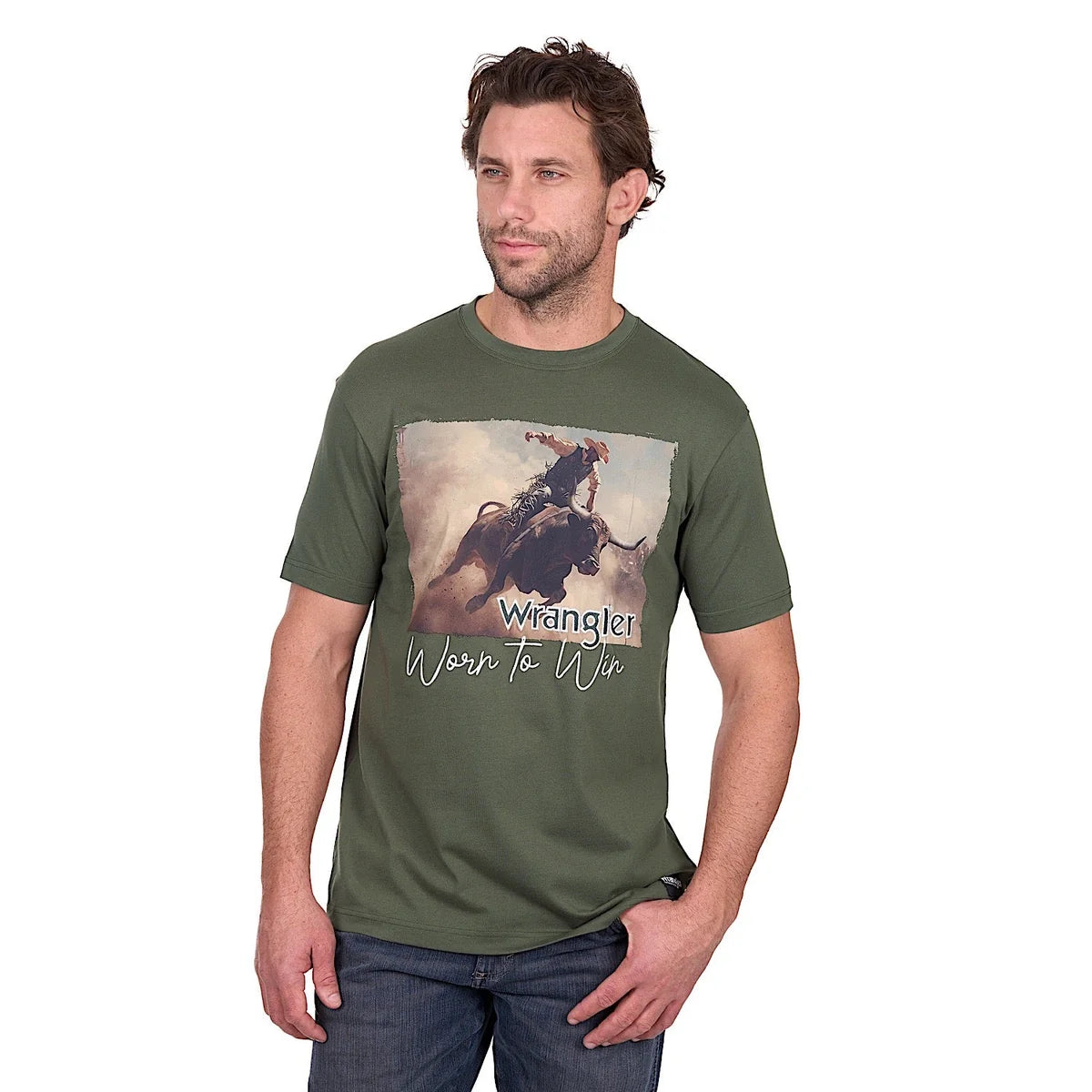 Wrangler Men's Carlos T-Shirt - Cypress