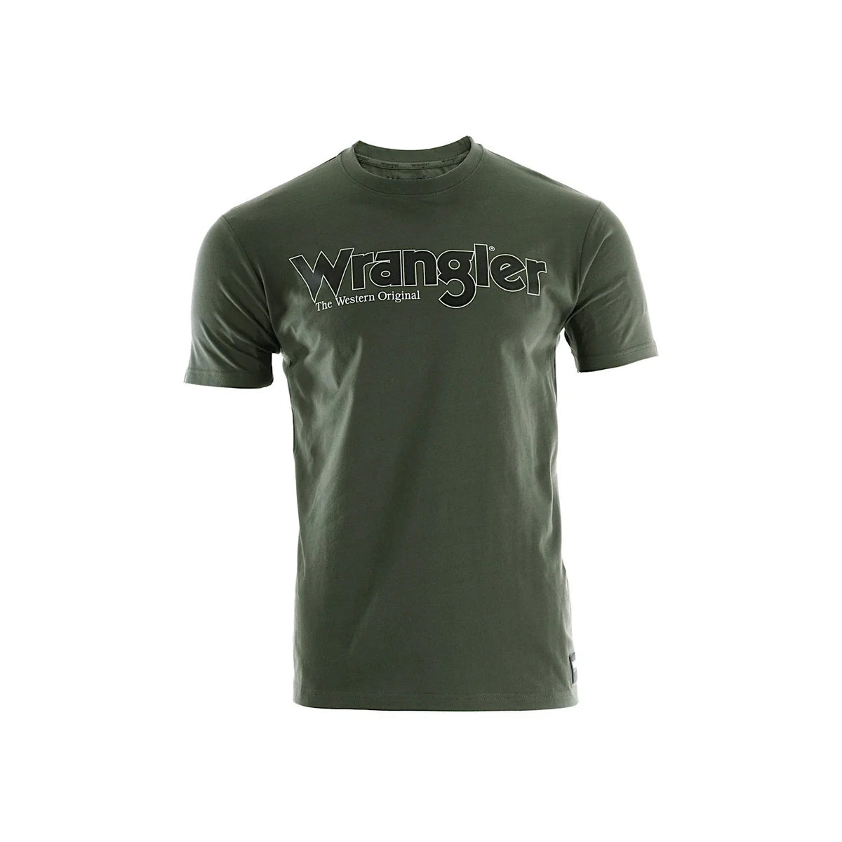 Wrangler Men's Ryder Logo S/S Tee - Cypress