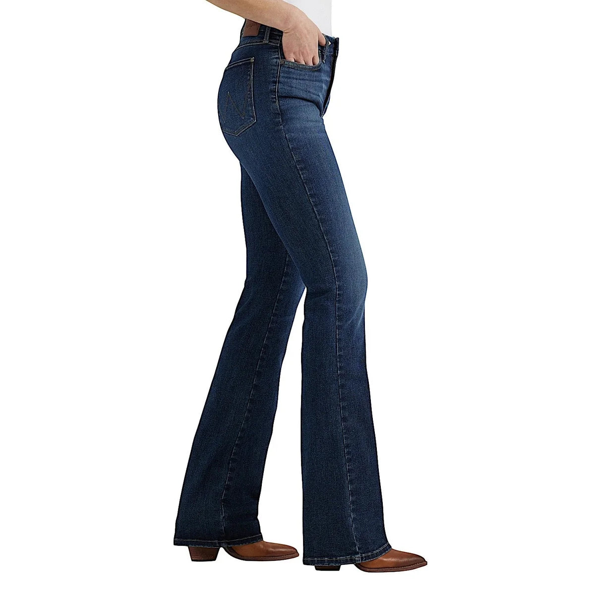 Wrangler Women's High Rise Bespoke Boot Cut Jean - Lacey 32"